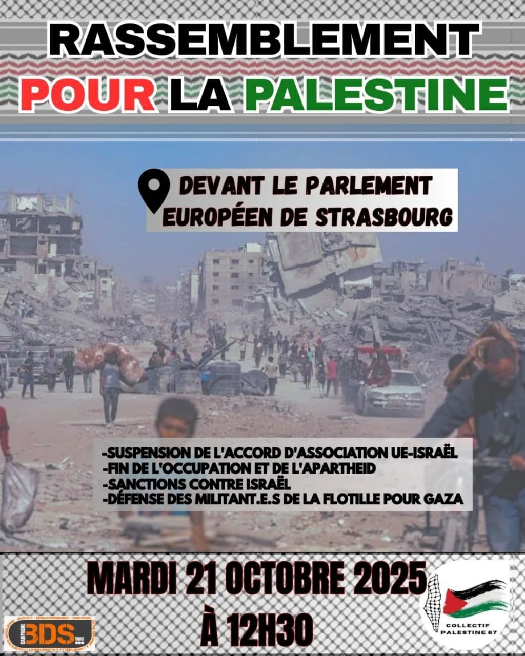 RASSEMBLEMENT POUR LA PALESTINE
