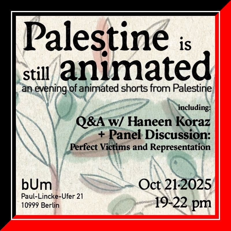 Palestine is still animated