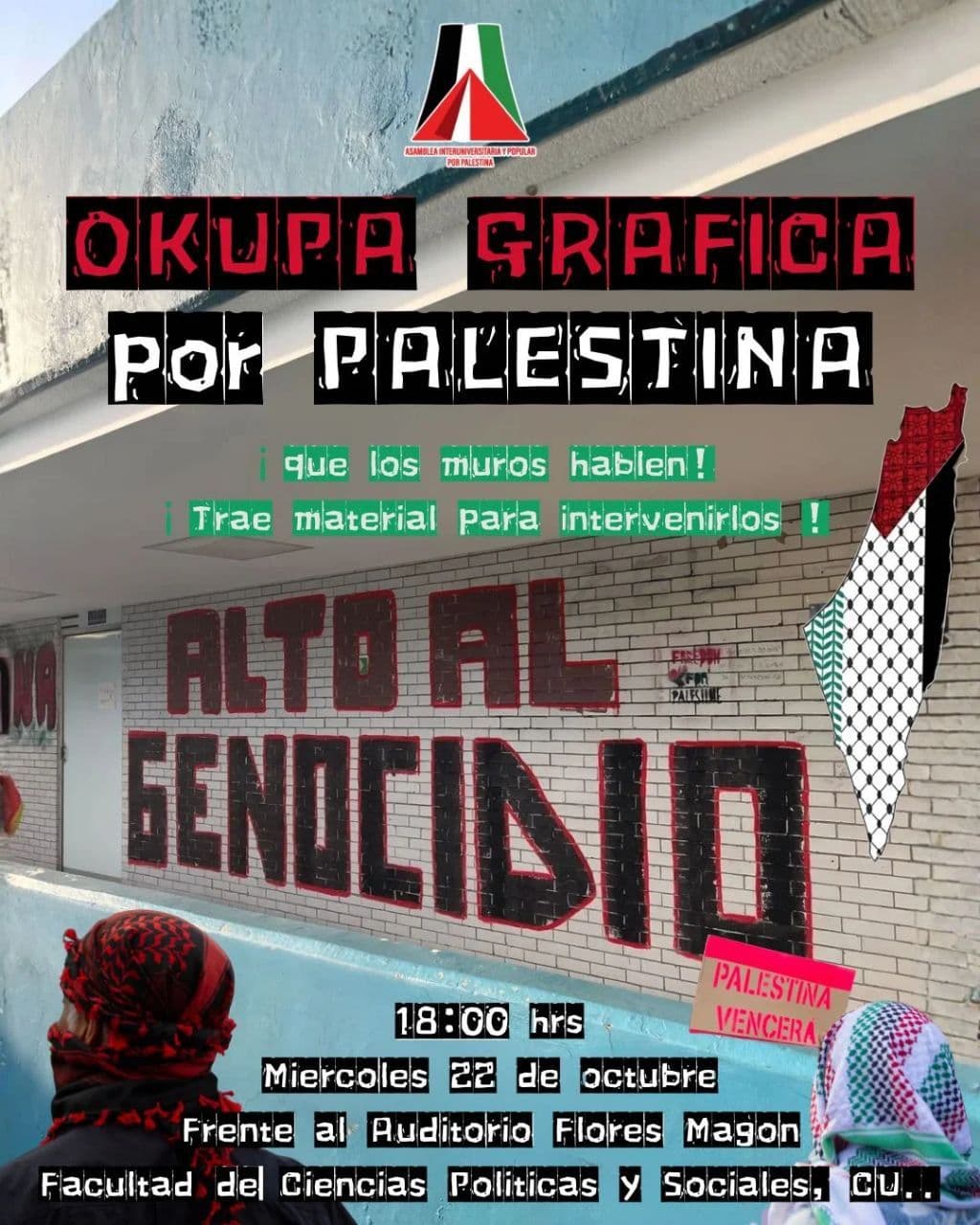 OKUPA GRAFICA Por PALESTINA