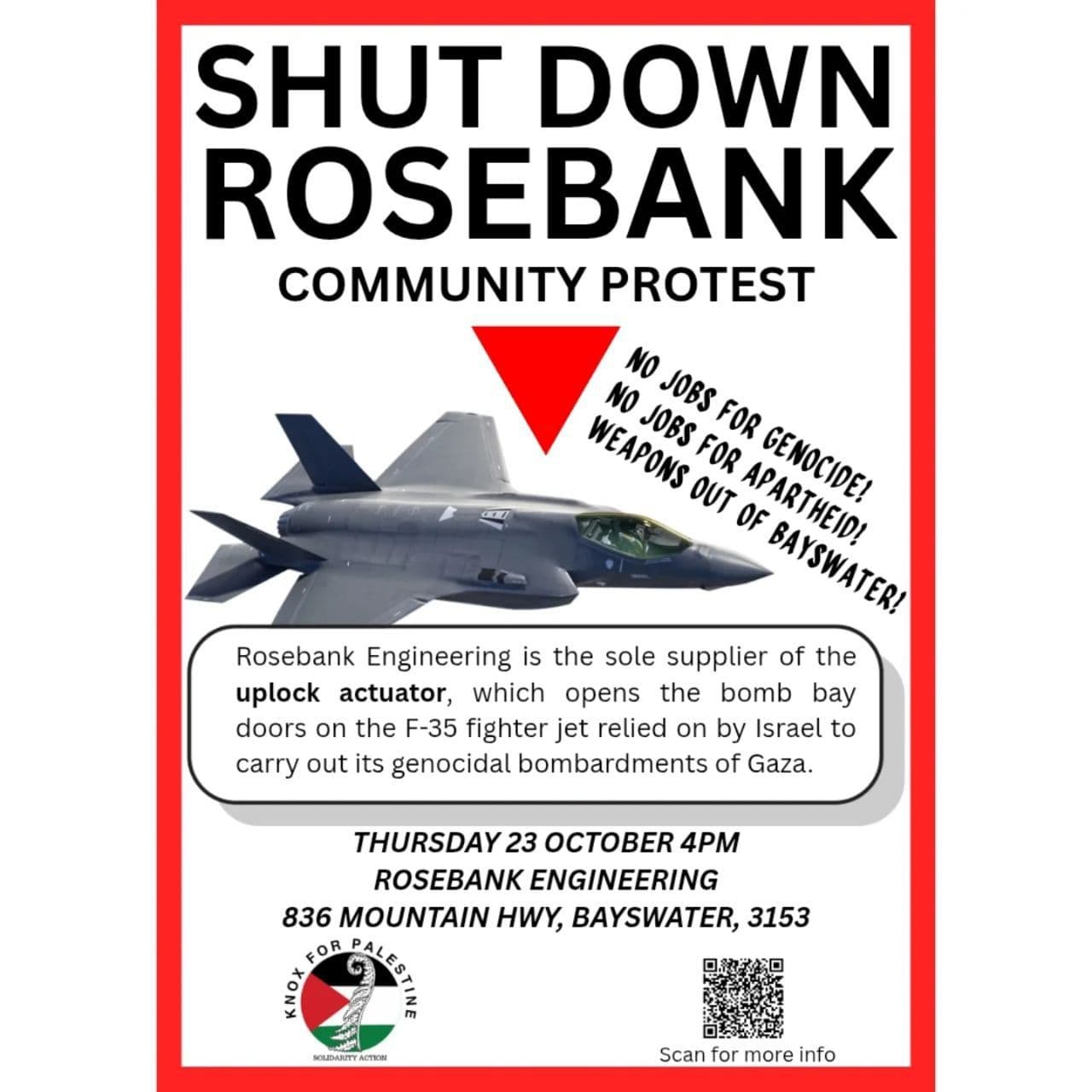 SHUT DOWN ROSEBANK