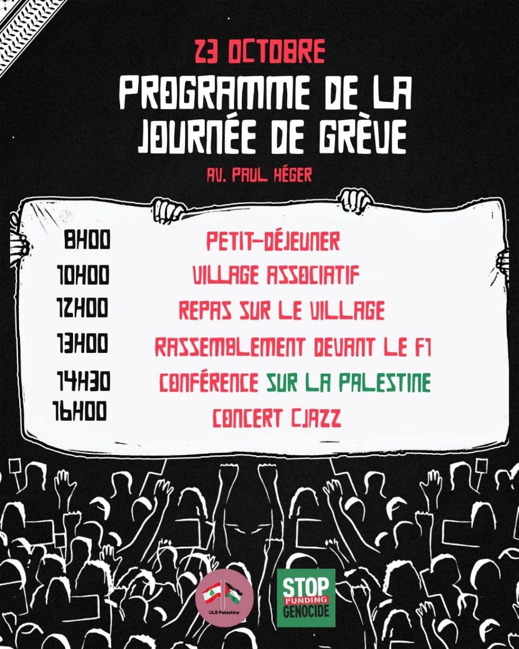 PROGRAMME DE LA JOURNÉE DE GRÈUE
