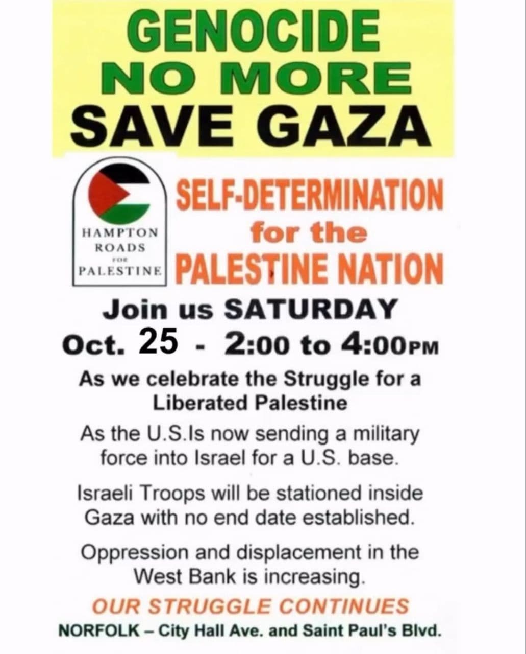SELF-DETERMINATION for the PALESTINE NATION