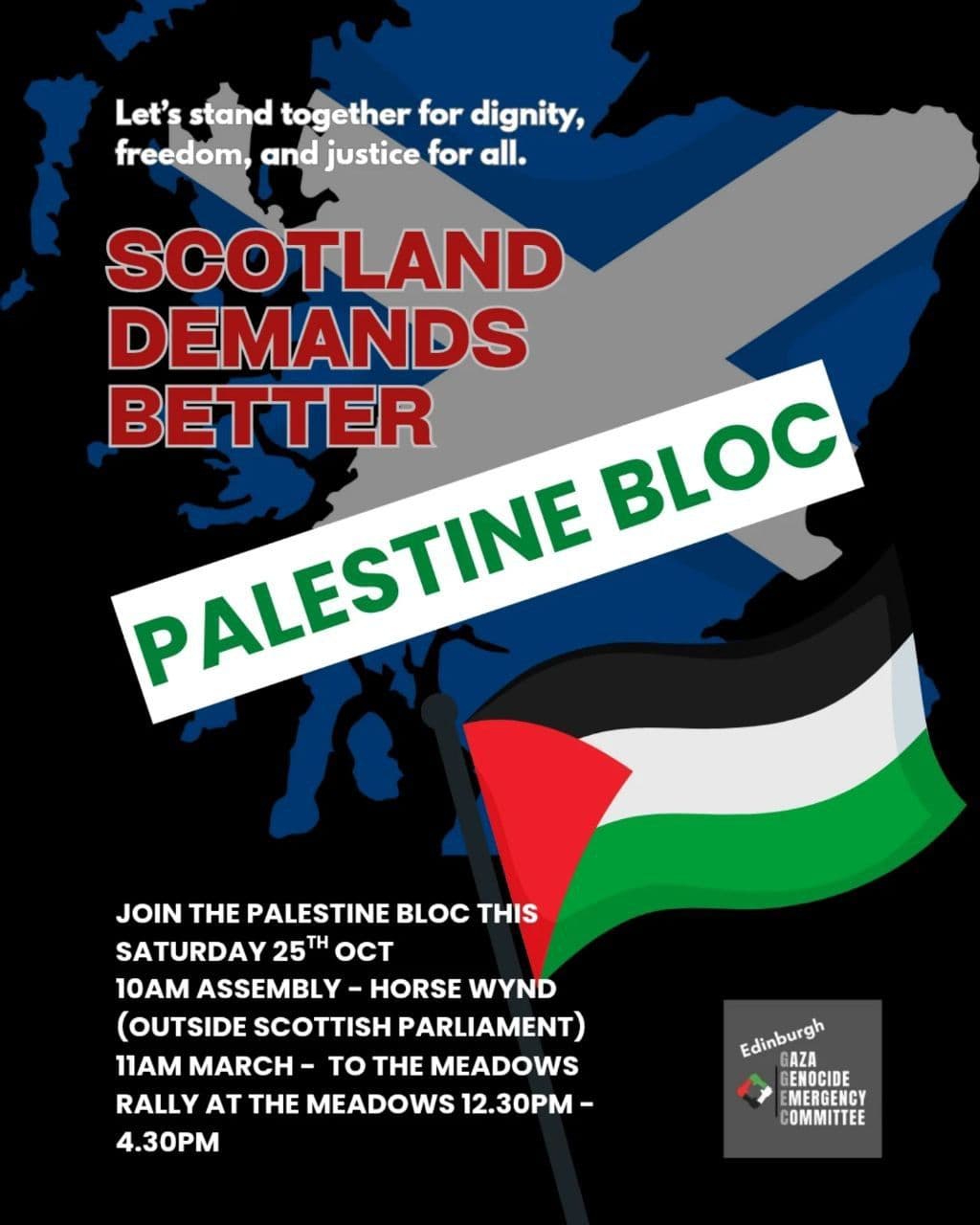 SCOTLAND DEMANDS BETTER