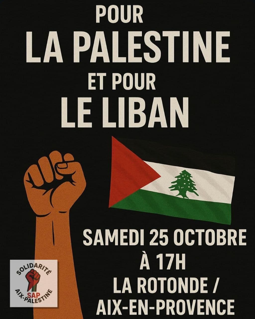 POUR LA PALESTINE ET POUR LE LIBAN