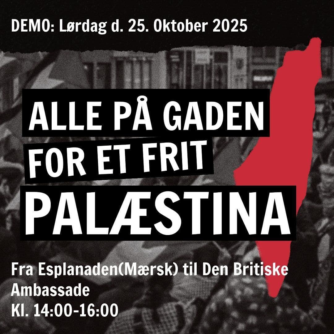 ALLE PÄ GADEN FOR ET FRIT PALASTINA