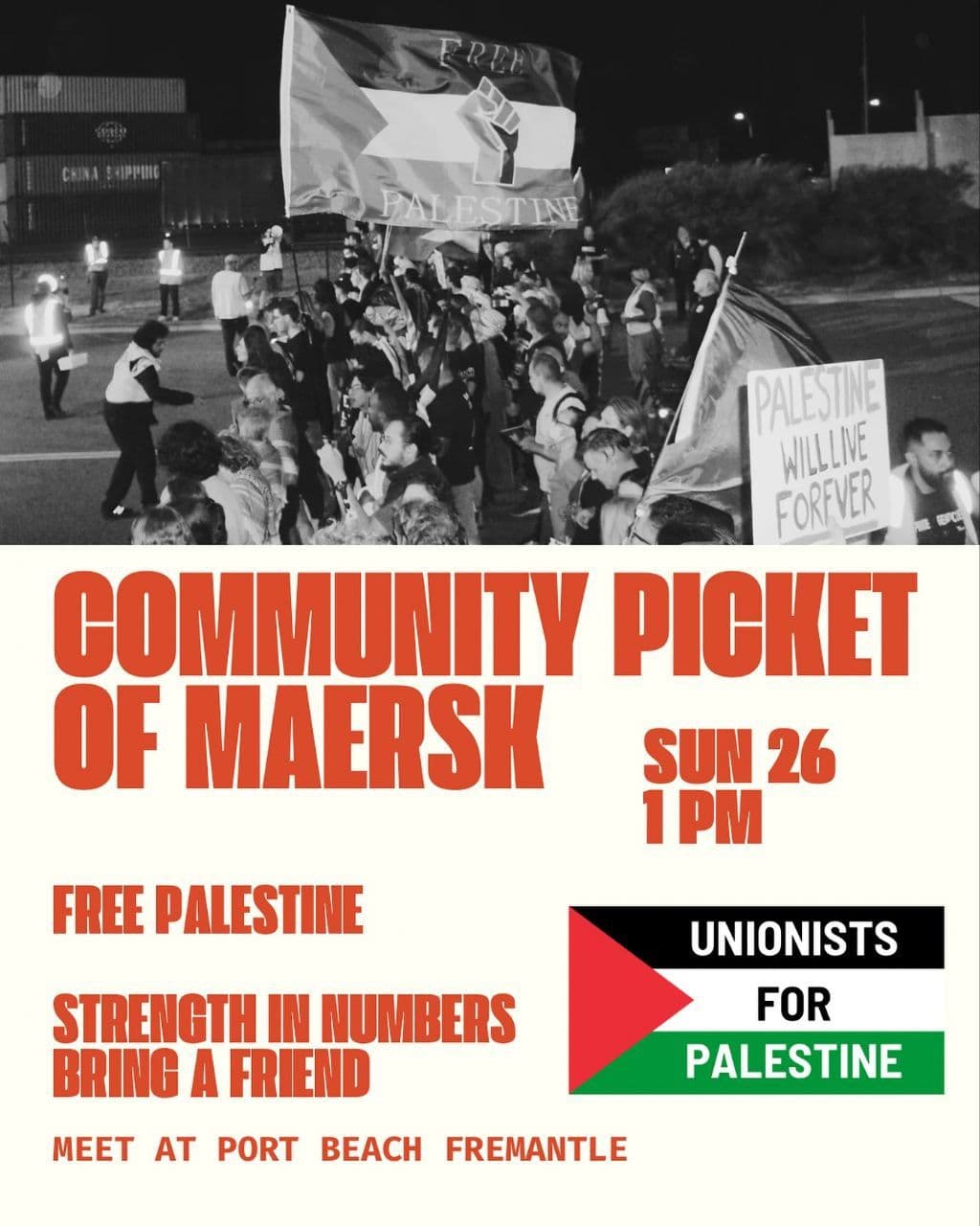 COMMUNITY PICKET OF MAERSK