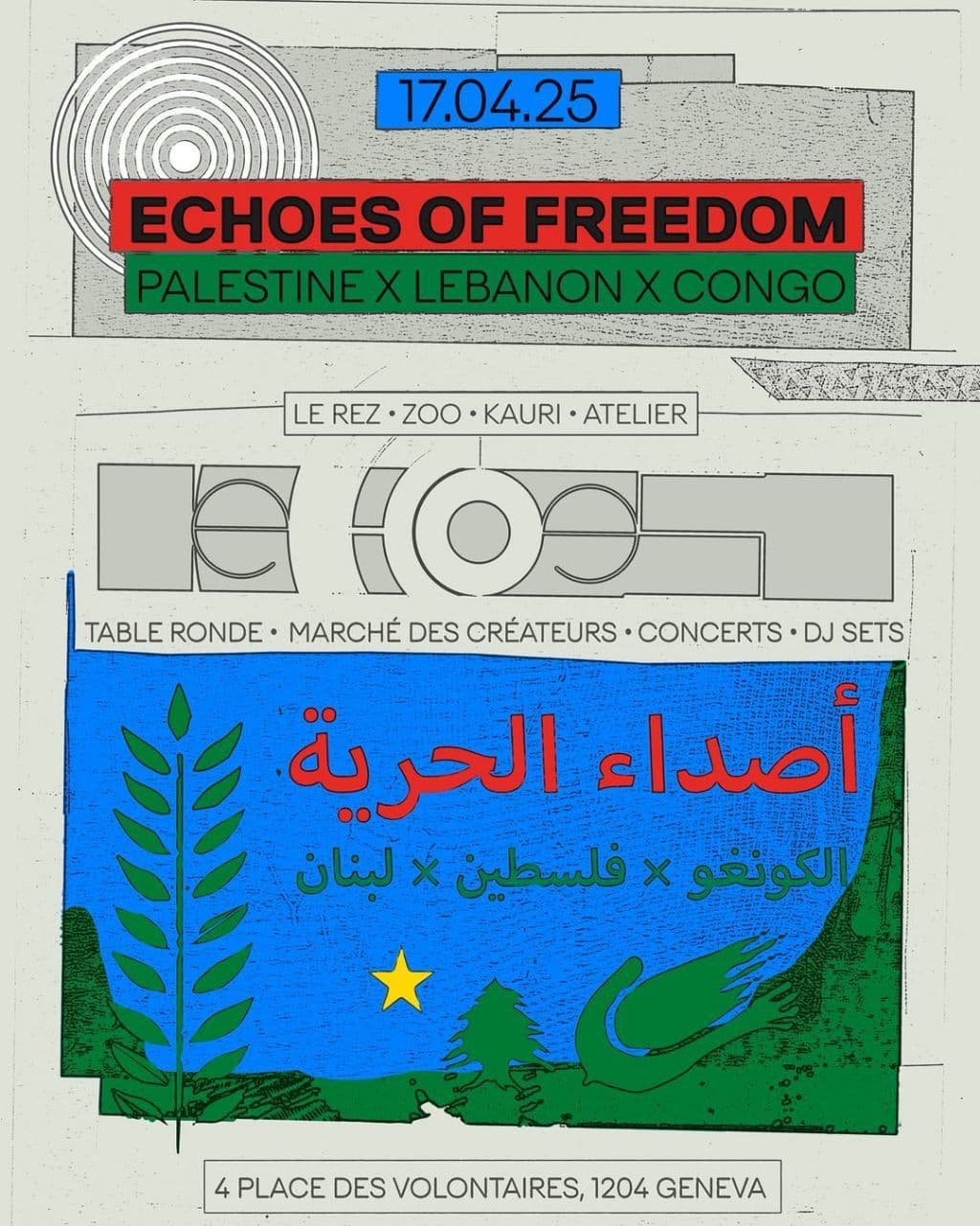 ECHOES OF FREEDOM PALESTINE X LEBANON X CONGO