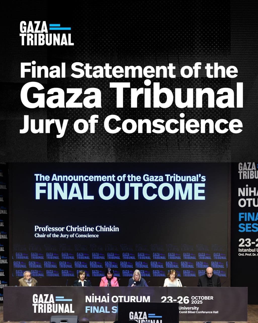 Final Statement of the Gaza Tribunal