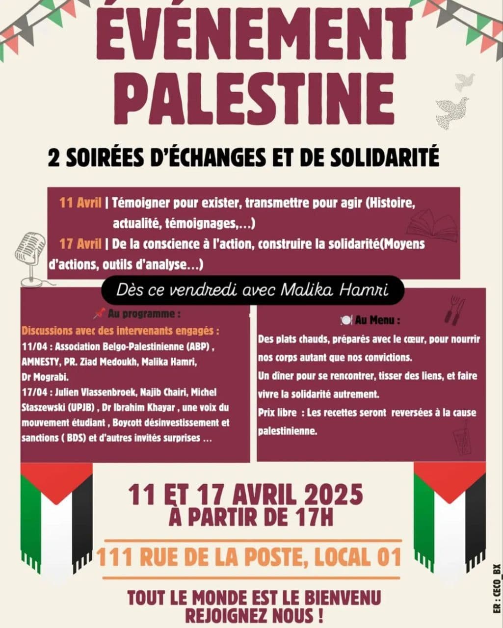 EVENEMENT PALESTINE