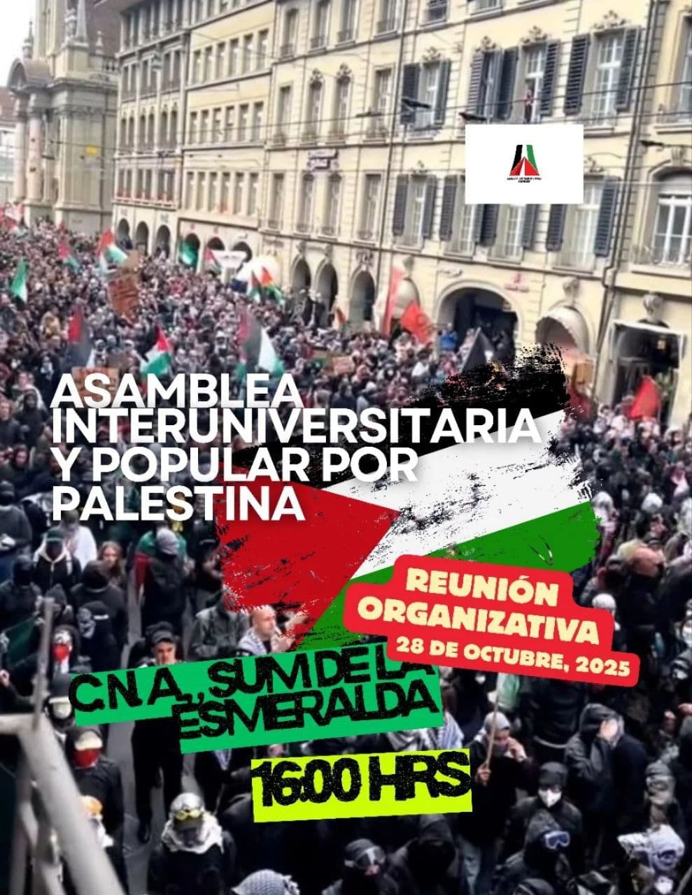 ASAMBLEA INTERUNIVERSITARIA Y POPULAR POR PALESTINA
