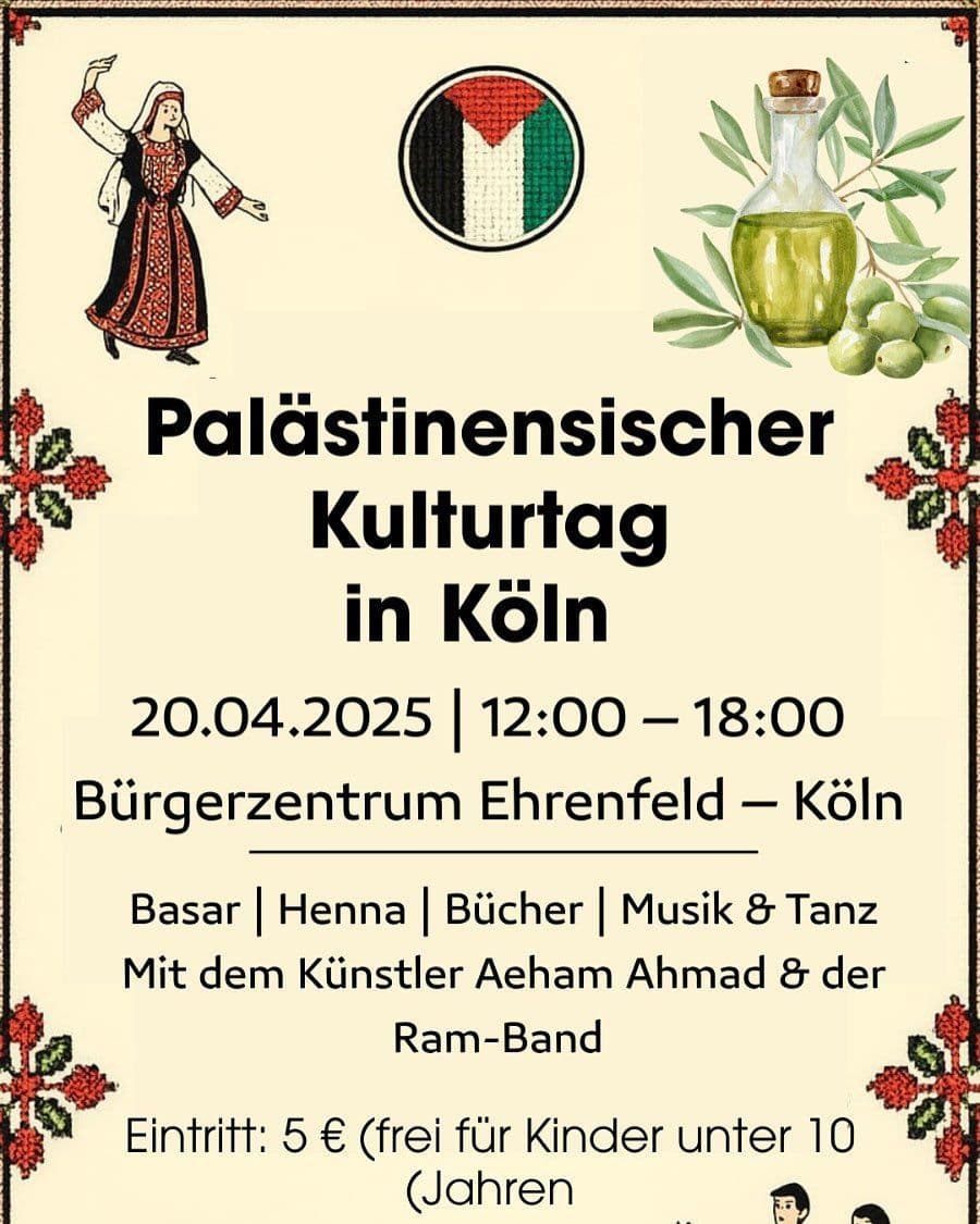 Palästinensischer Kulturtag in Koln