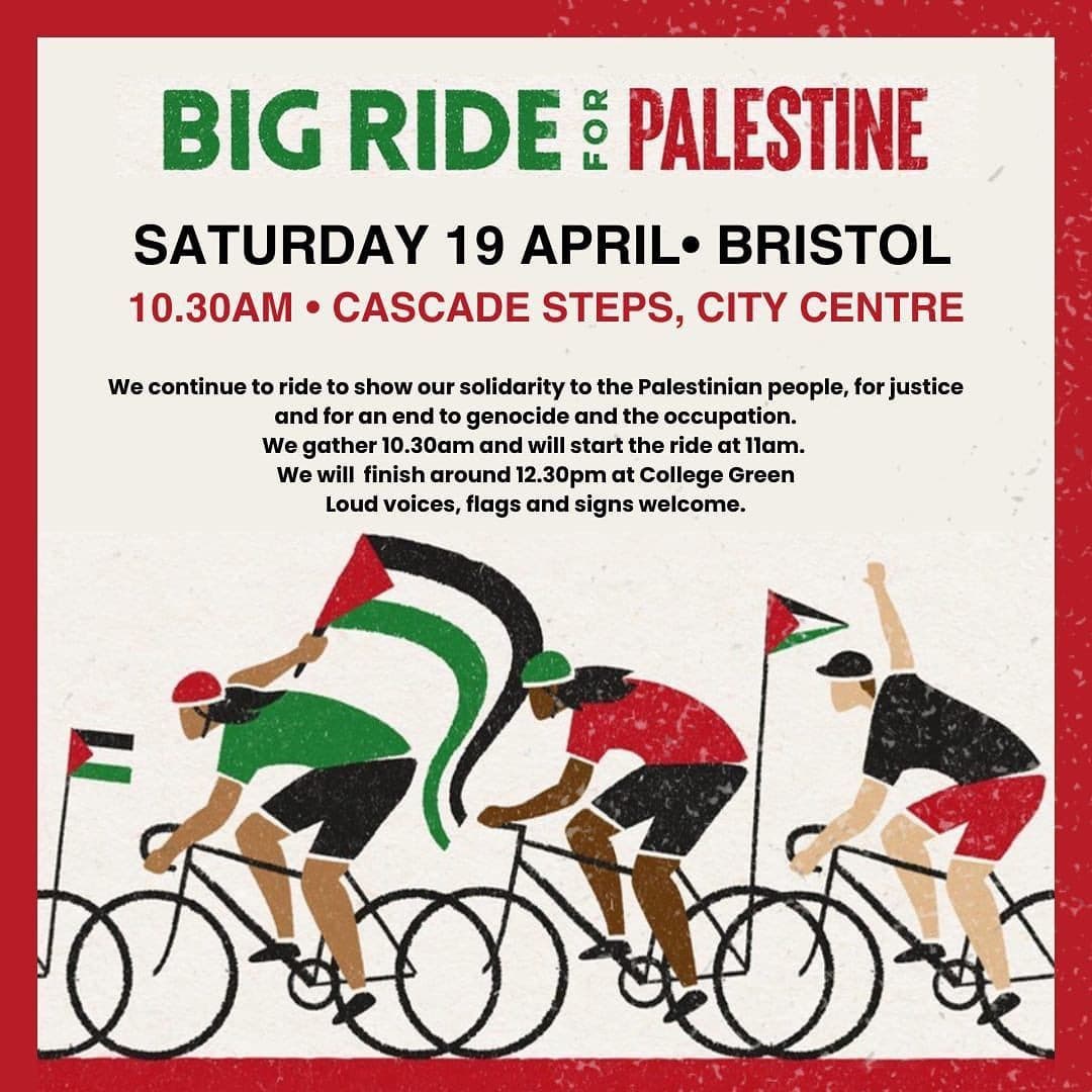 BIG RIDE FOR PALESTINE