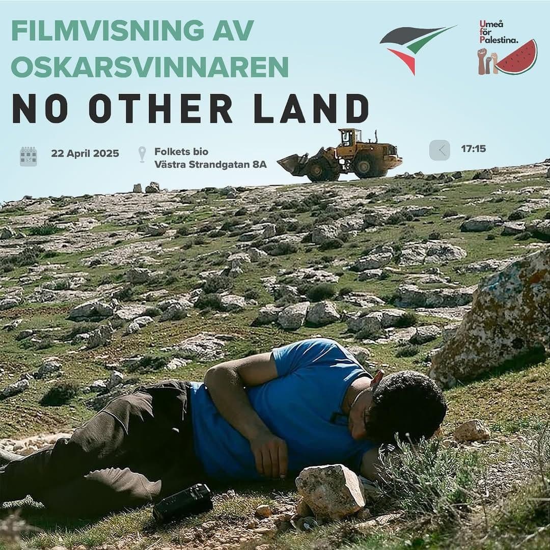 FILMVISNING AV OSKARSVINNAREN NO OTHER LAND