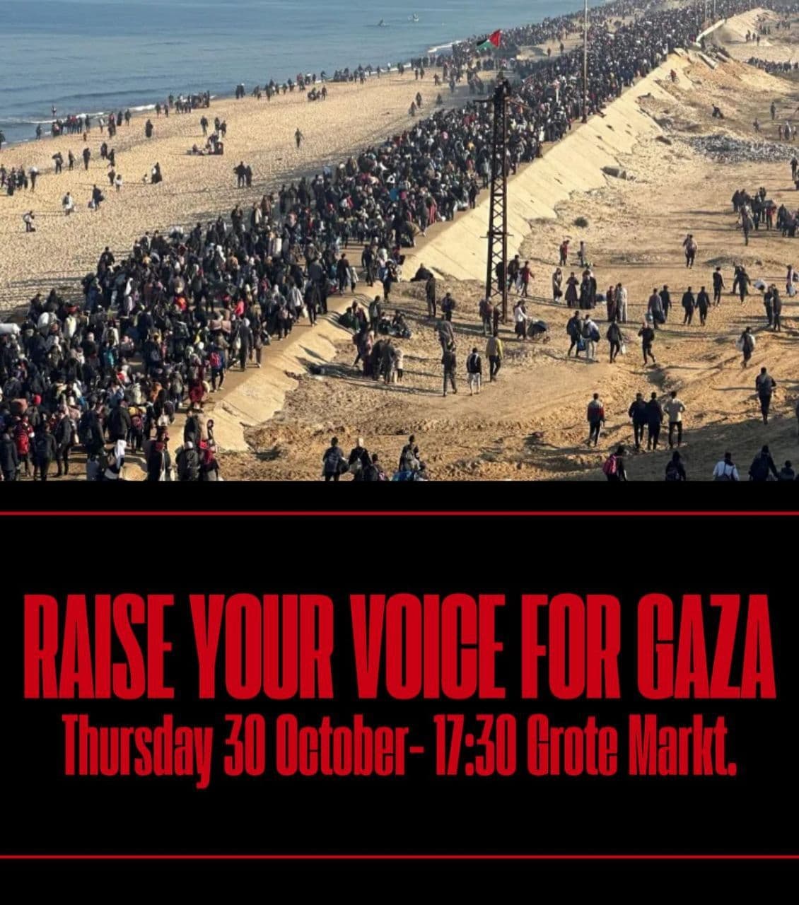 RAISE YOUR VOICE FOR GAZA