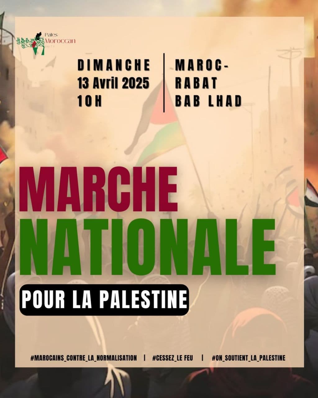 MARCHE NATIONALE POUR LA PALESTINE