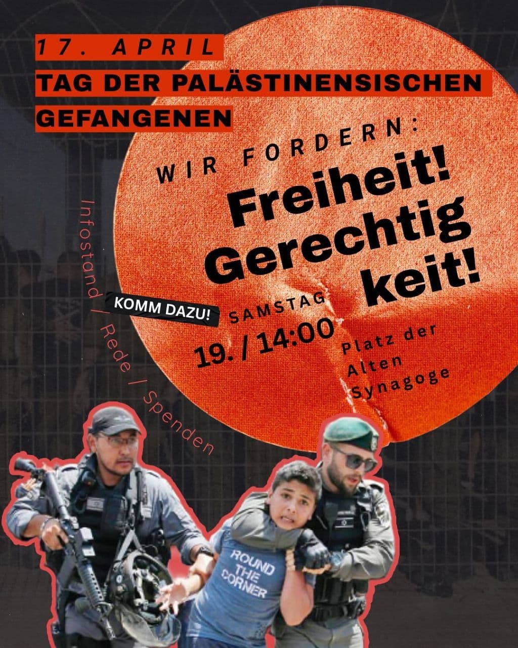 Freiheit! Gerechtig keit!