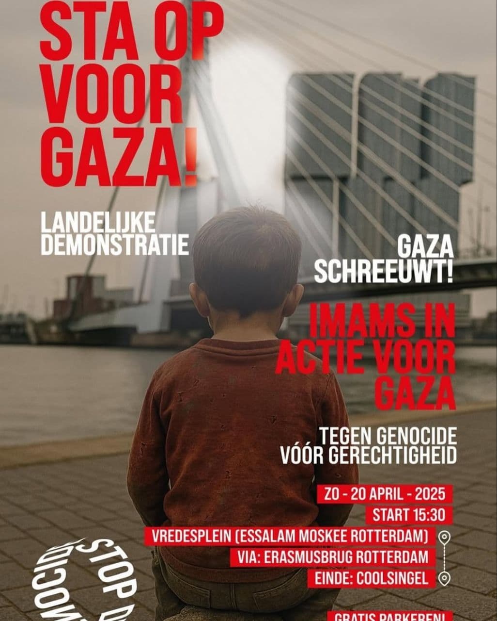 STA OP VOOR GAZA!