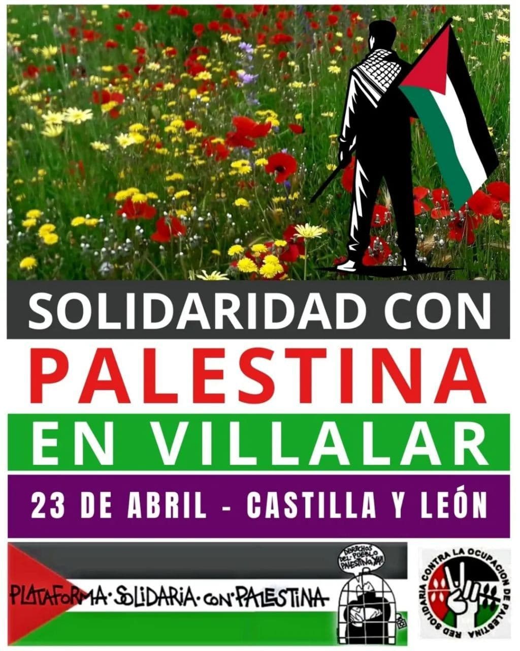 SOLIDARIDAD CON PALESTINA EN VILLALAR