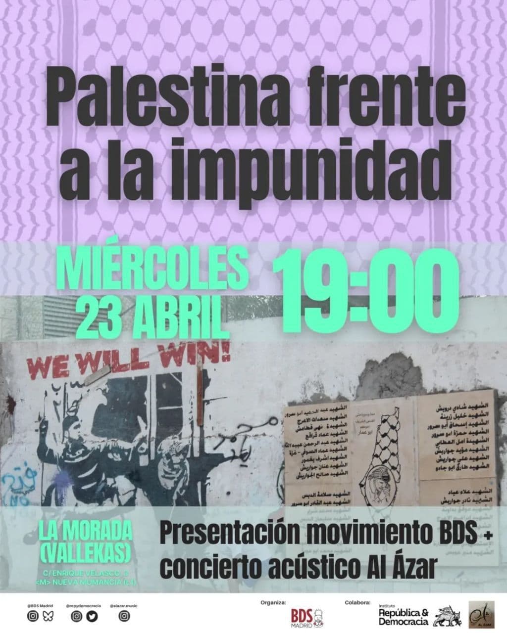 Palestina trente a la impunidad