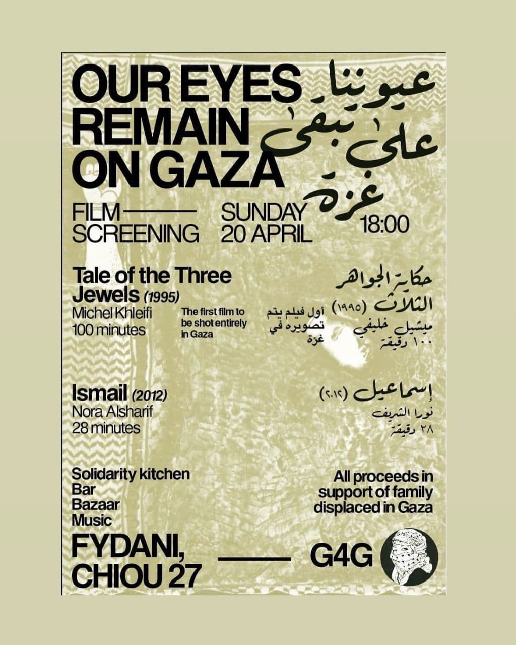 OUR EYES REMAIN ON GAZA