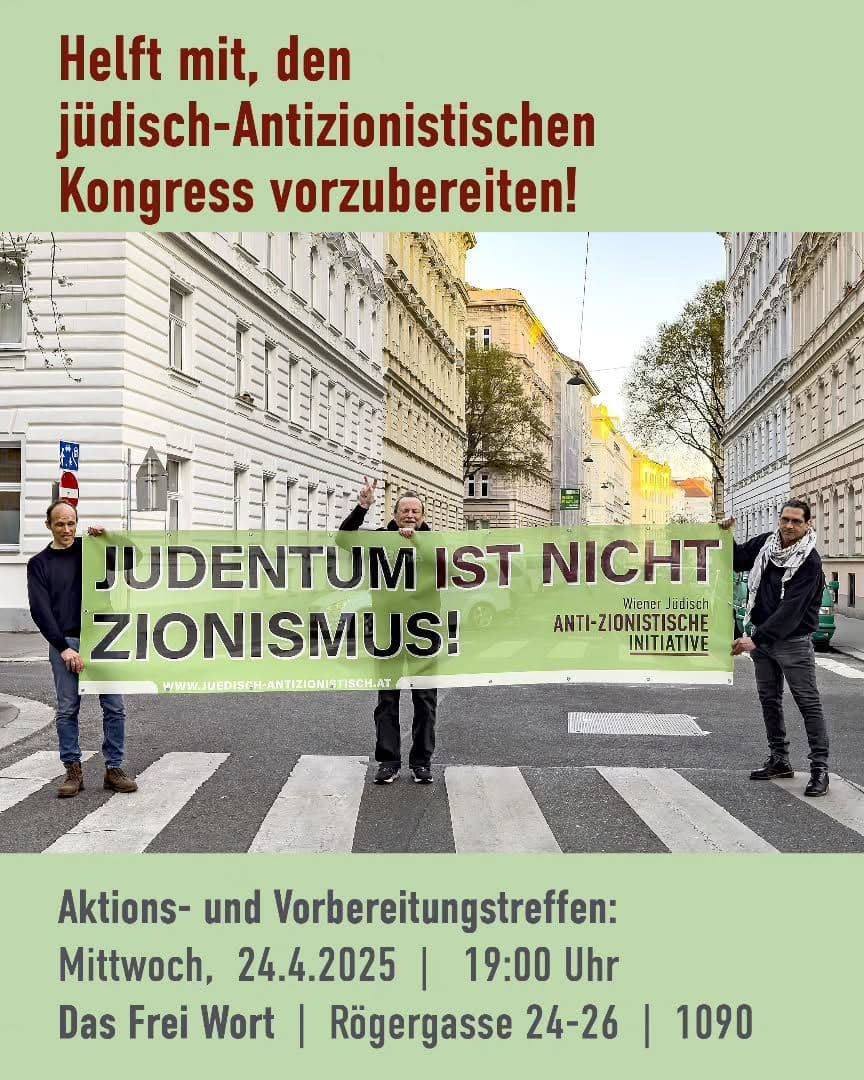 JUDENTUM IST NICHT ZIONISMUS!
