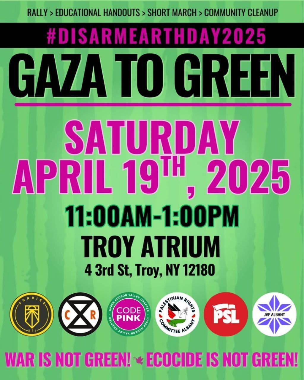 GAZA TO GREEN