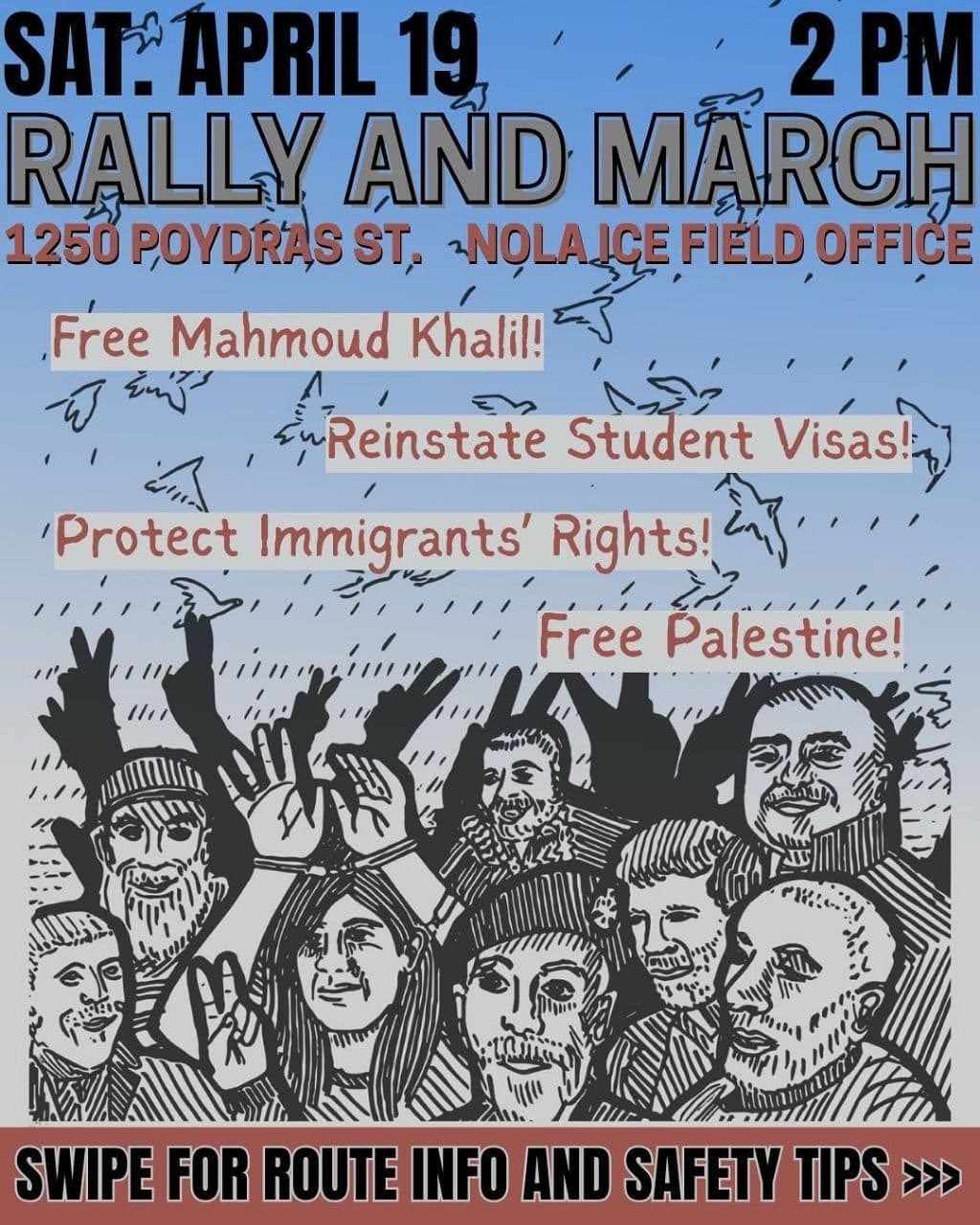 RALLY AND MARCH