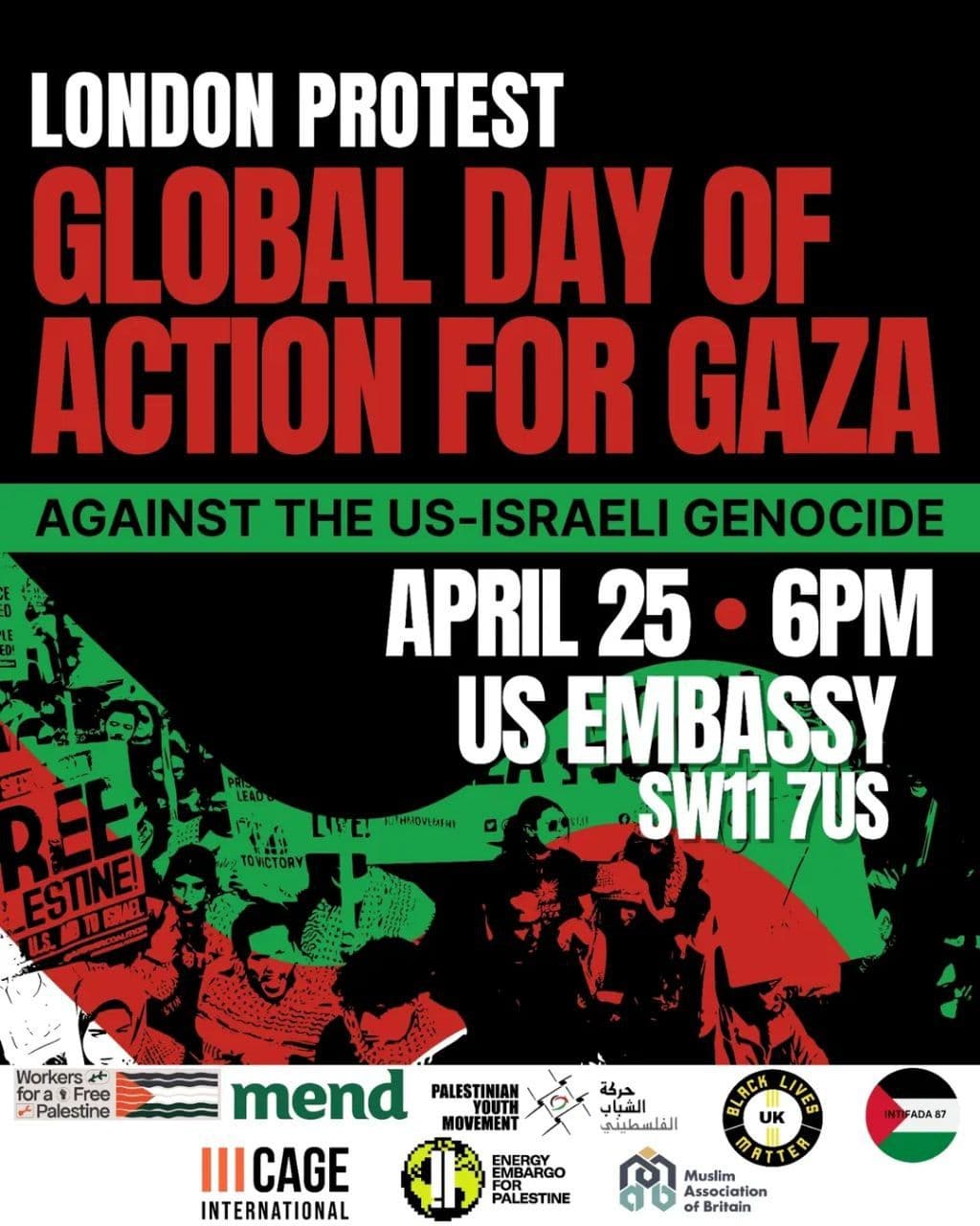GLOBAL DAY OF ACTION FOR GAZA