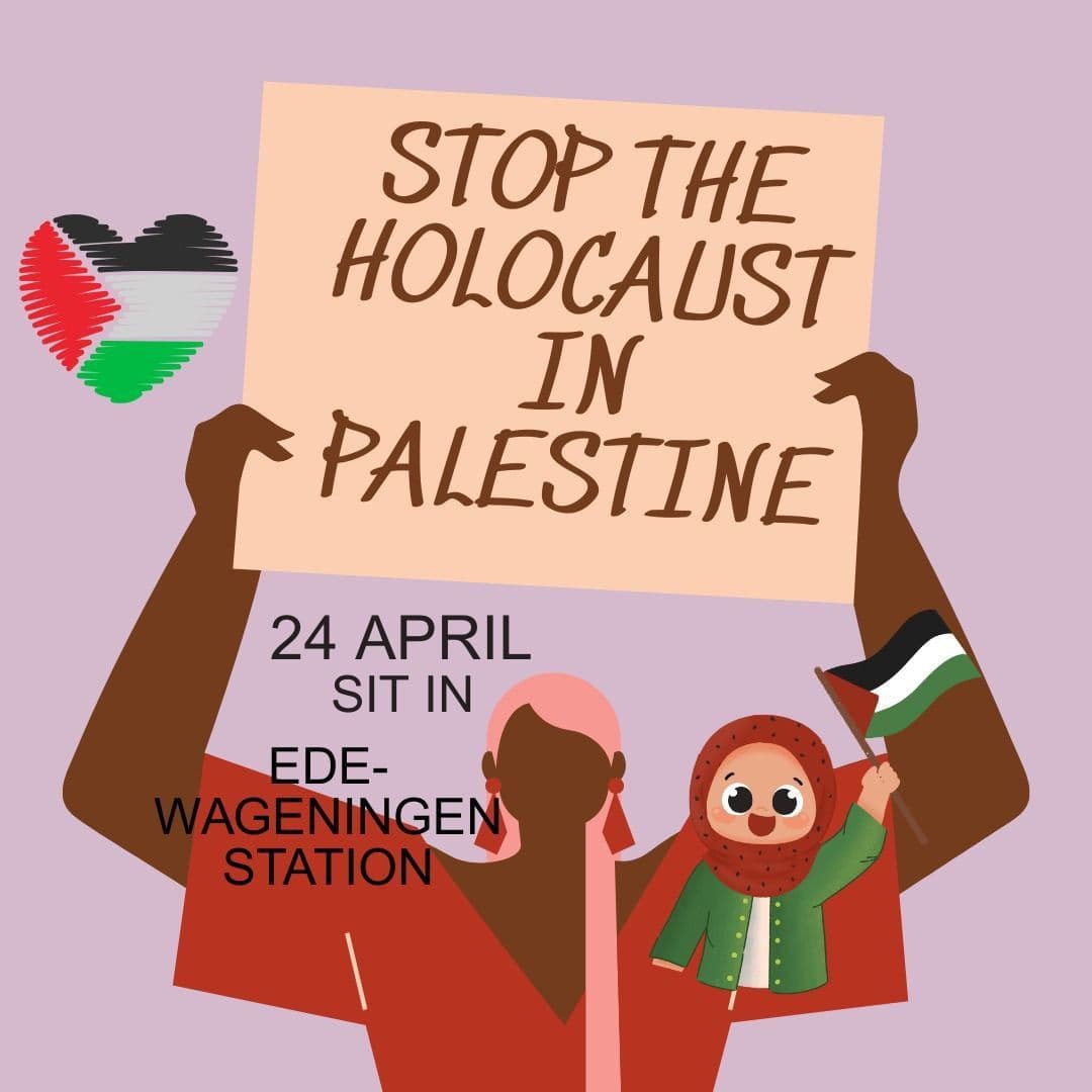 STOP THE HOLOCAUST IN PALESTINE