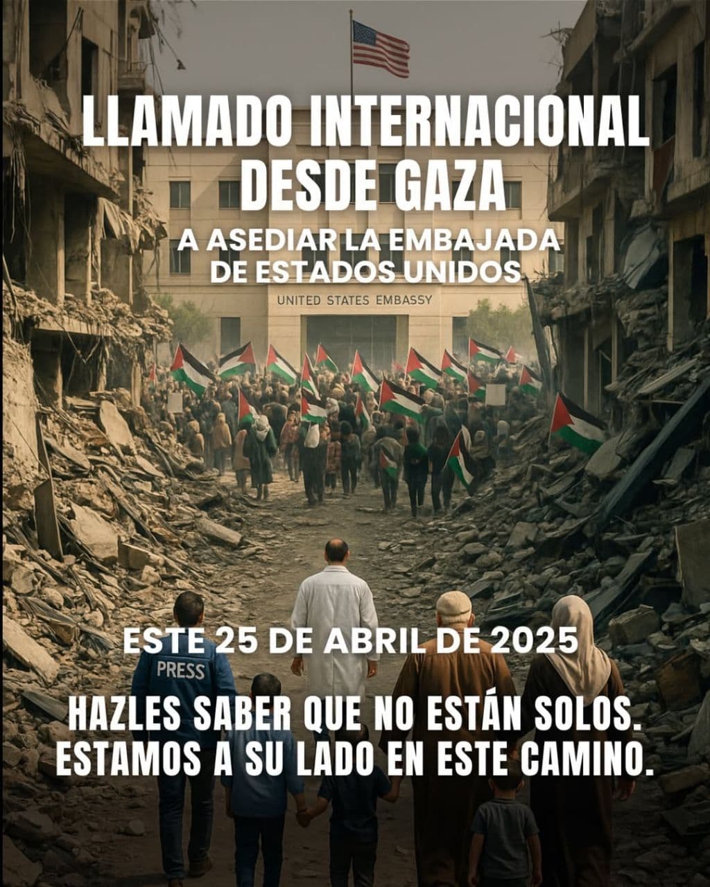 LLAMADO INTERNACIONAL DESDE GAZA