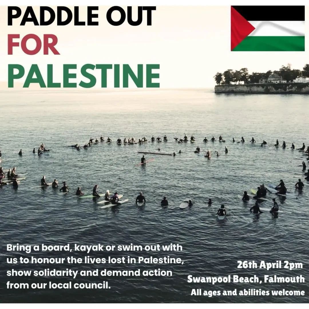 PADDLE OUT FOR PALESTINE
