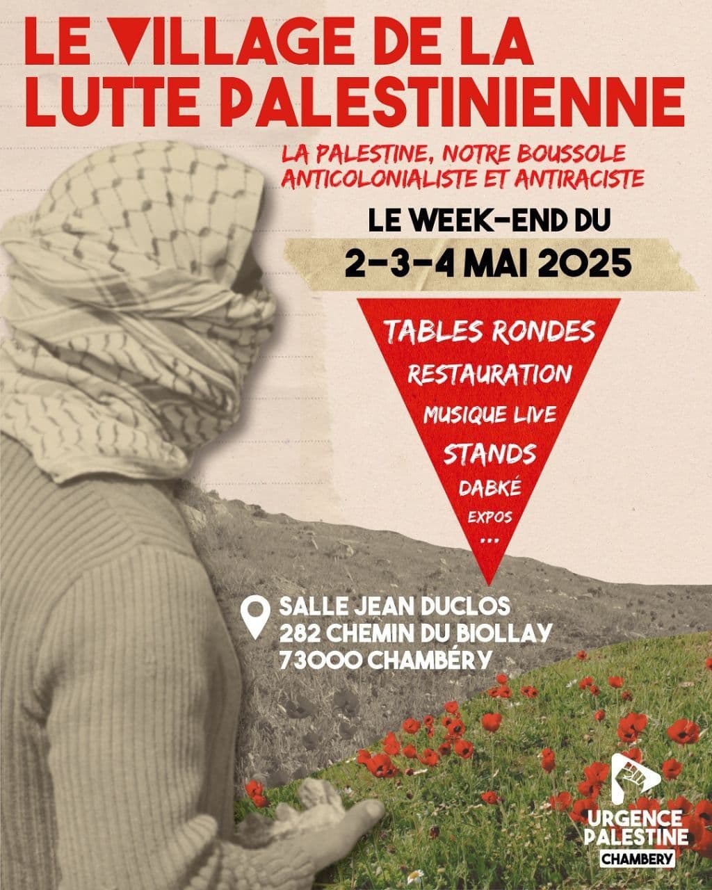 LE VILLAGE DE LA LUTTE PALESTINIENNE