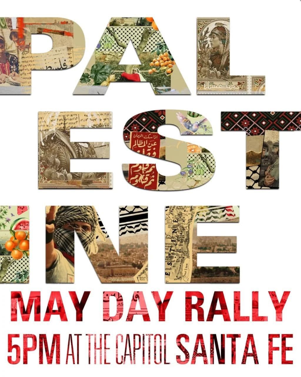 PALESTINE MAY DAY RALLY