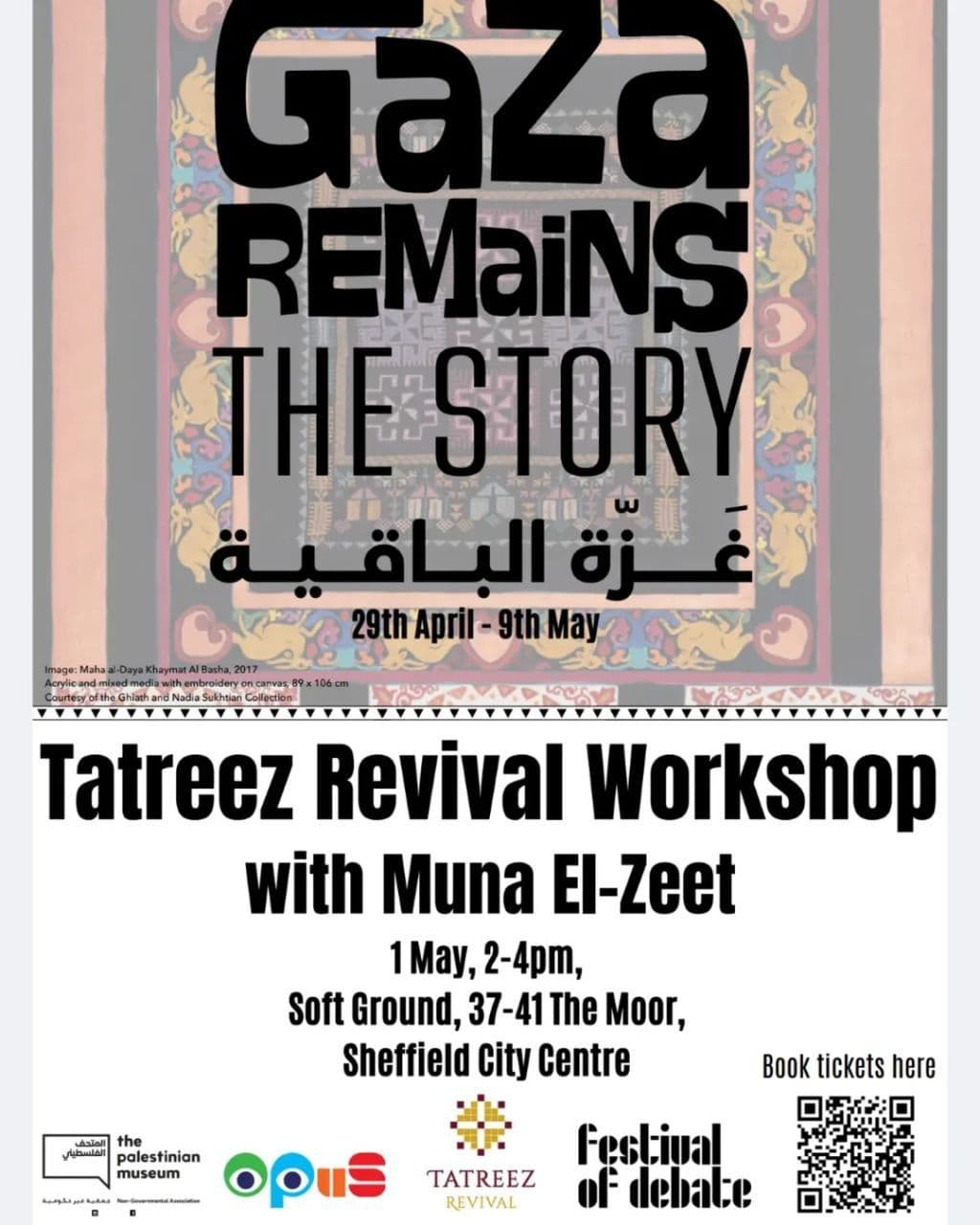 Tatreez Revival Workshop with Muna El-Zeet