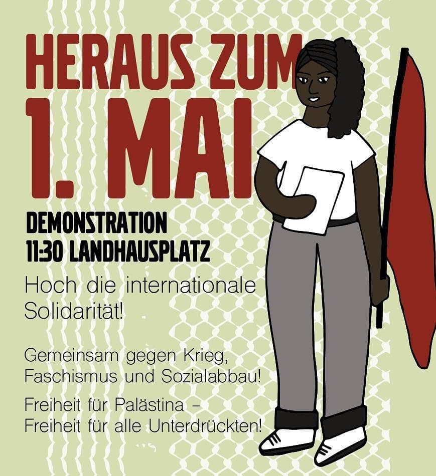 HERAUS ZUM 1. MAI