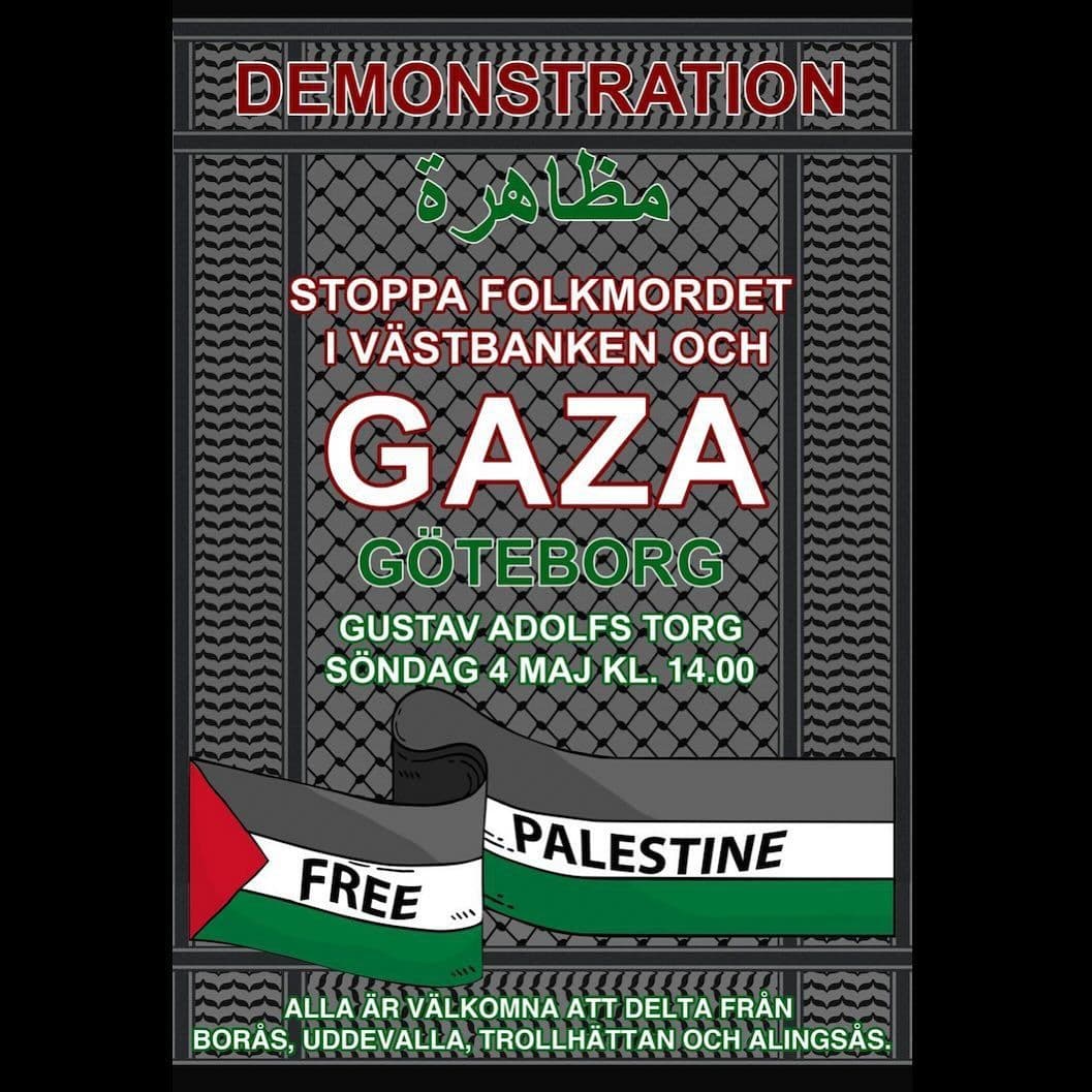 STOPPA FOLKMORDET I VASTBANKEN OCH GAZA