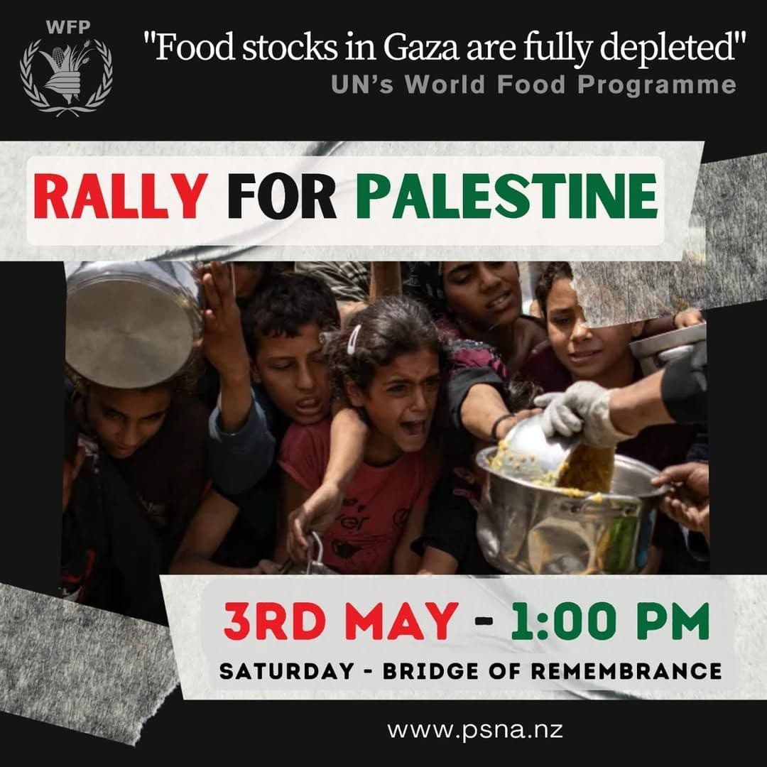 RALLY FOR PALESTINE