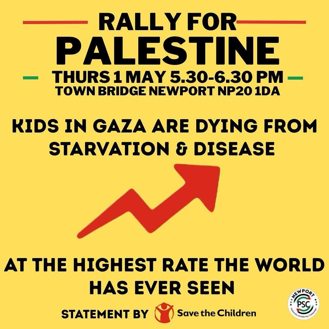 RALLY FOR PALESTINE