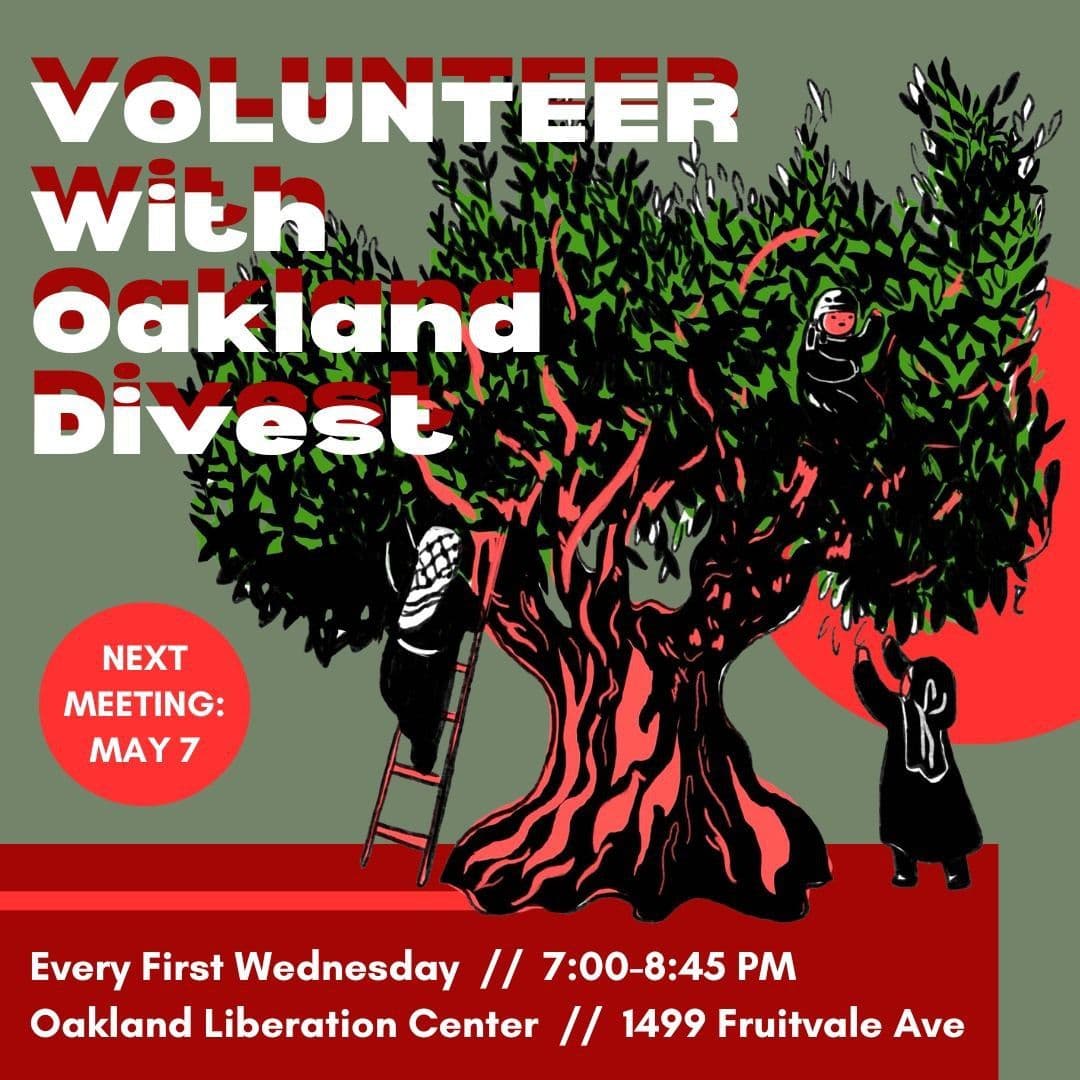 VOLUNTEER With Oakland Divest