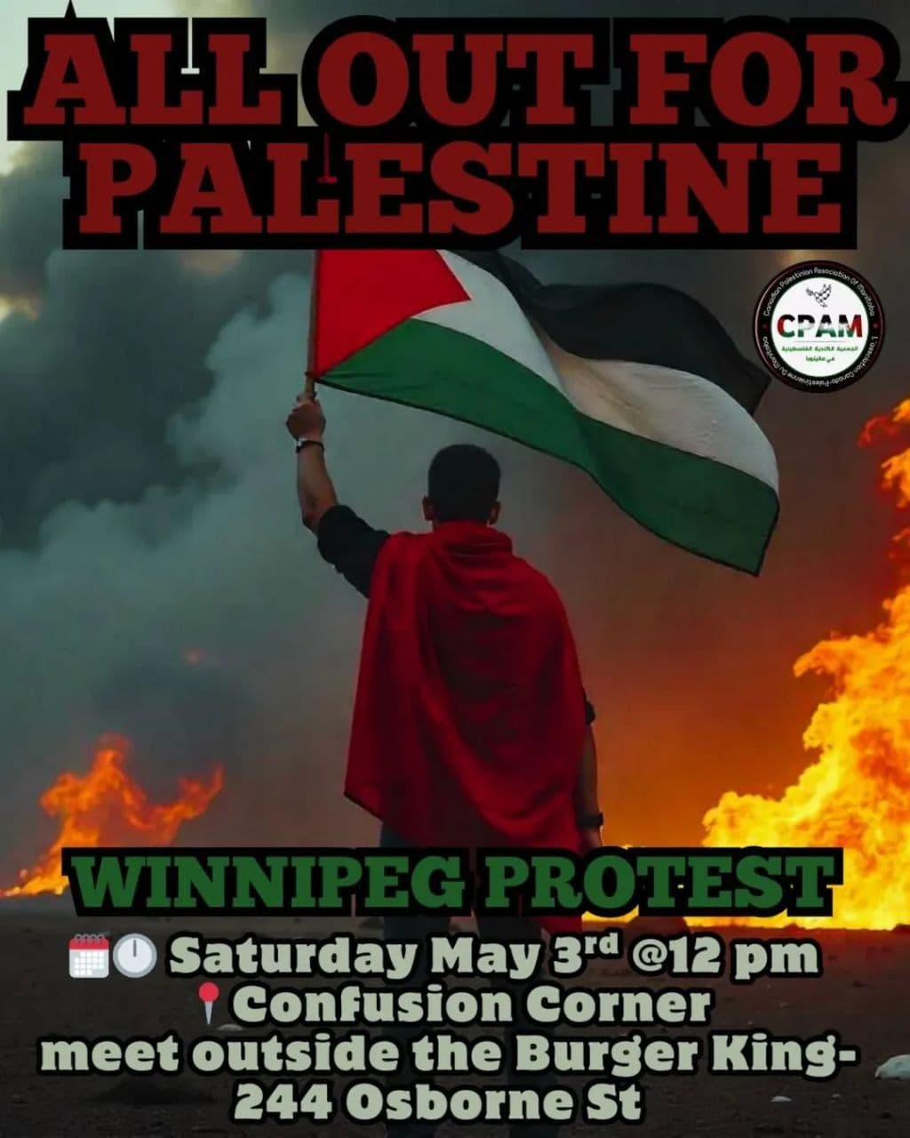 ALL OUT FOR PALESTINE