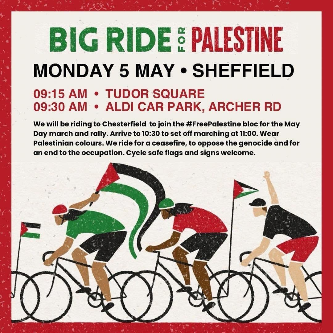 BIG RIDE FOR PALESTINE
