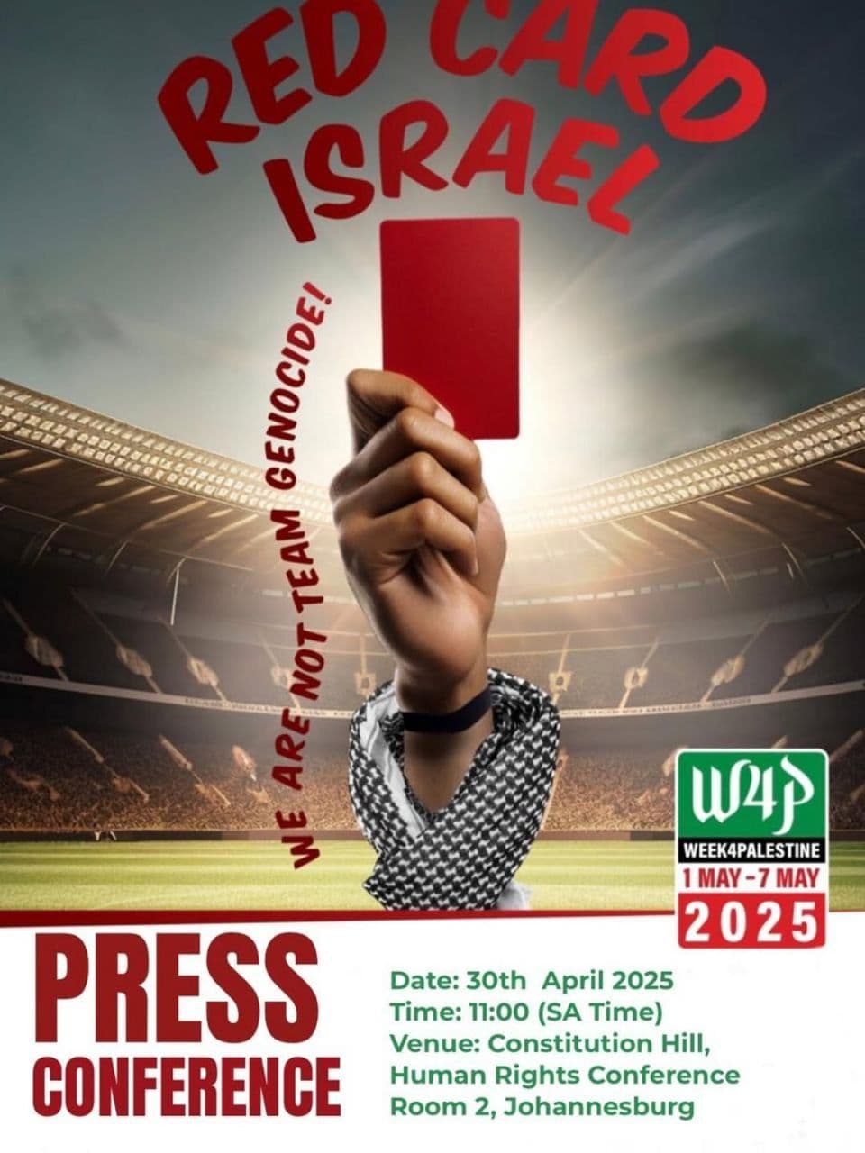 RED CARD ISREAL