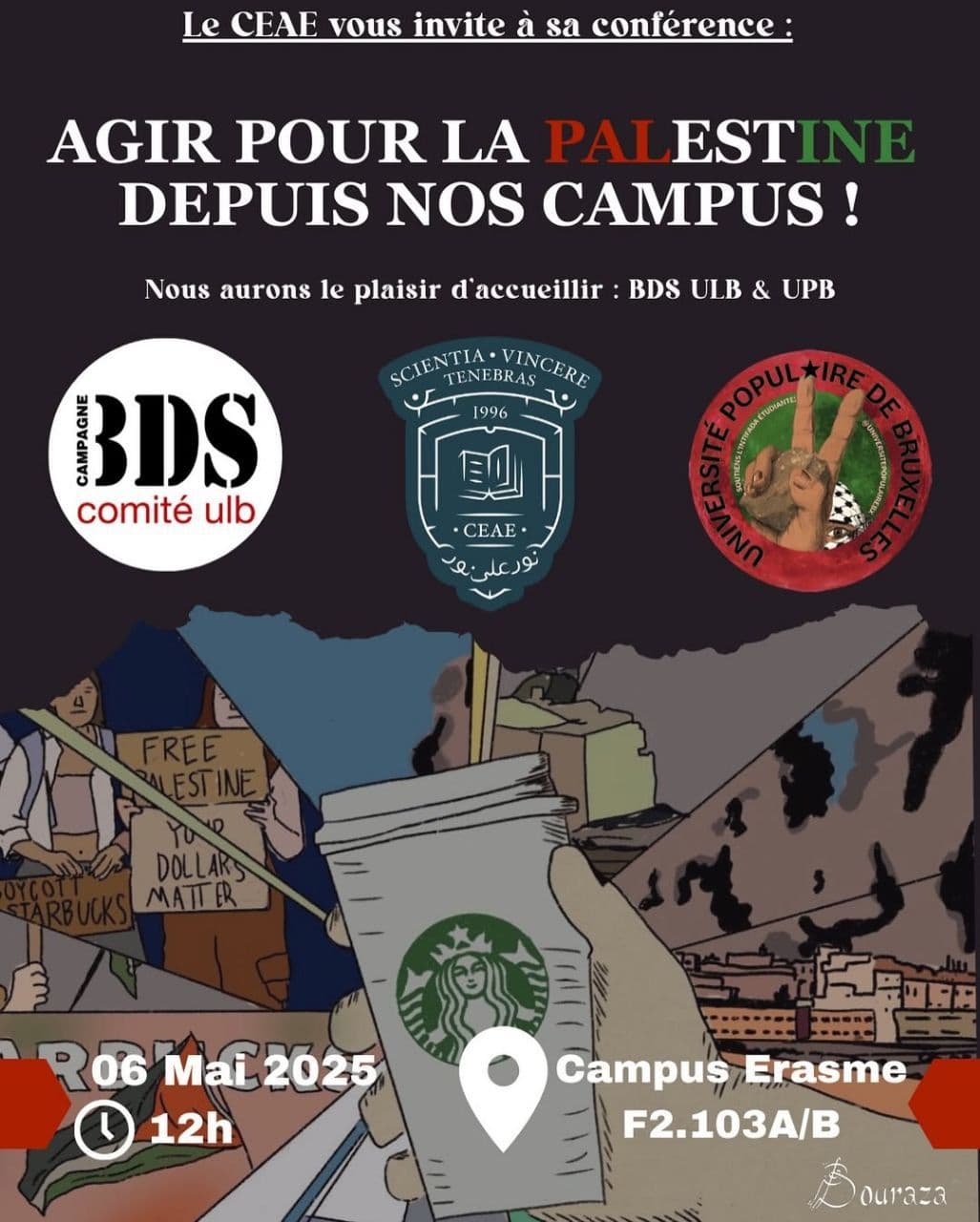 AGIR POUR LA PALESTINE DEPUIS NOS CAMPUS!