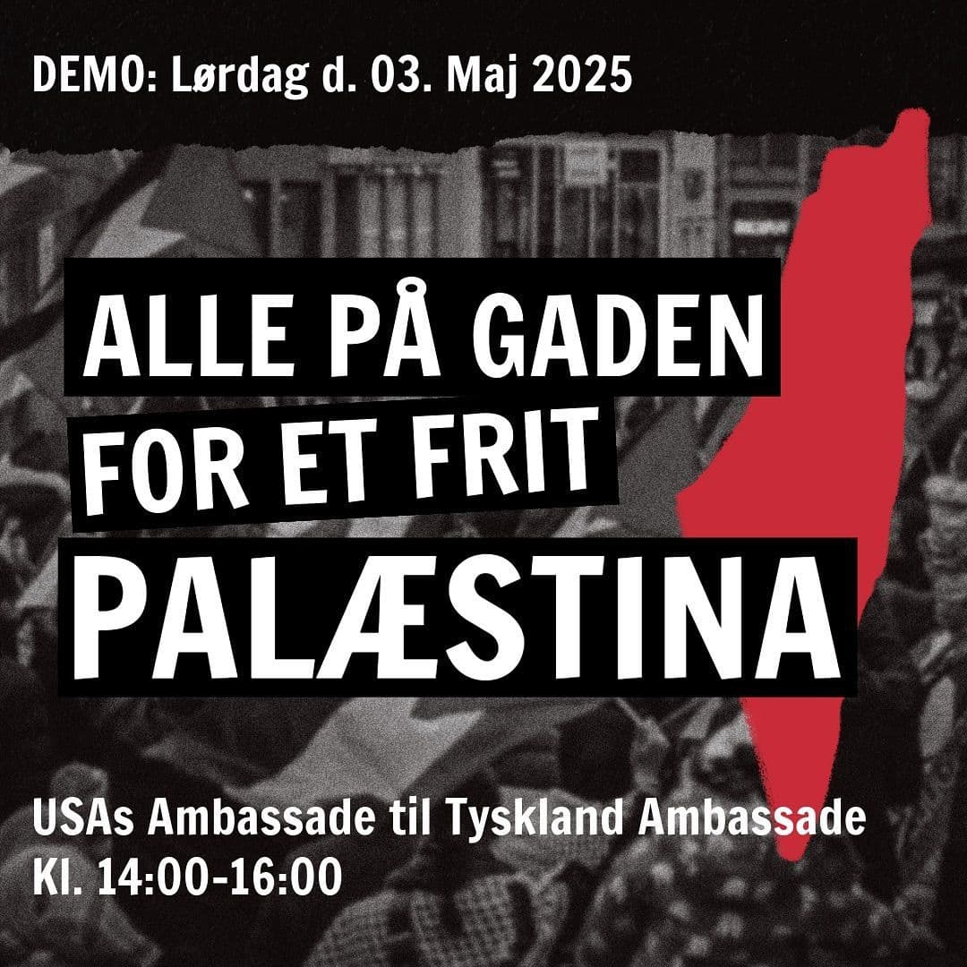 ALLE PÄ GADEN FOR ET FRIT PALASTINA