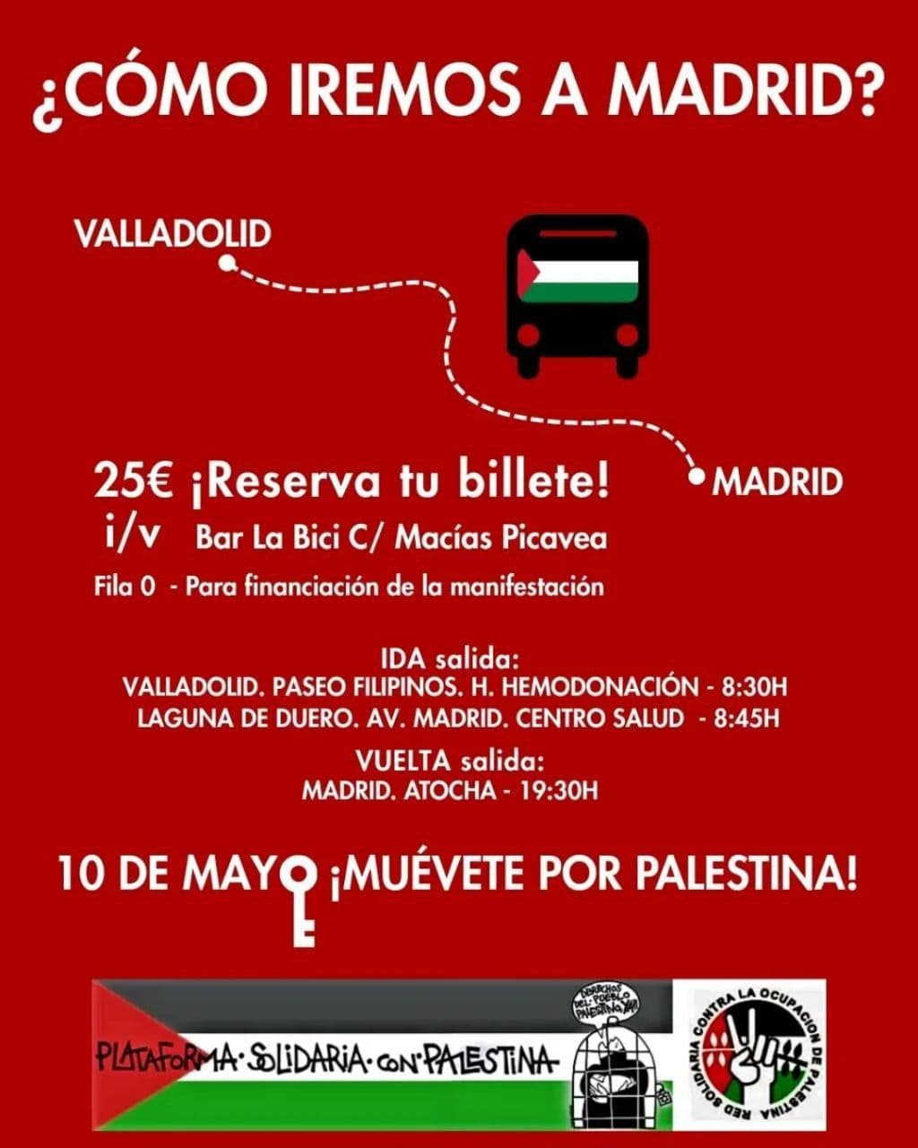 MANIFESTACIÓN POR PALESTINA 
