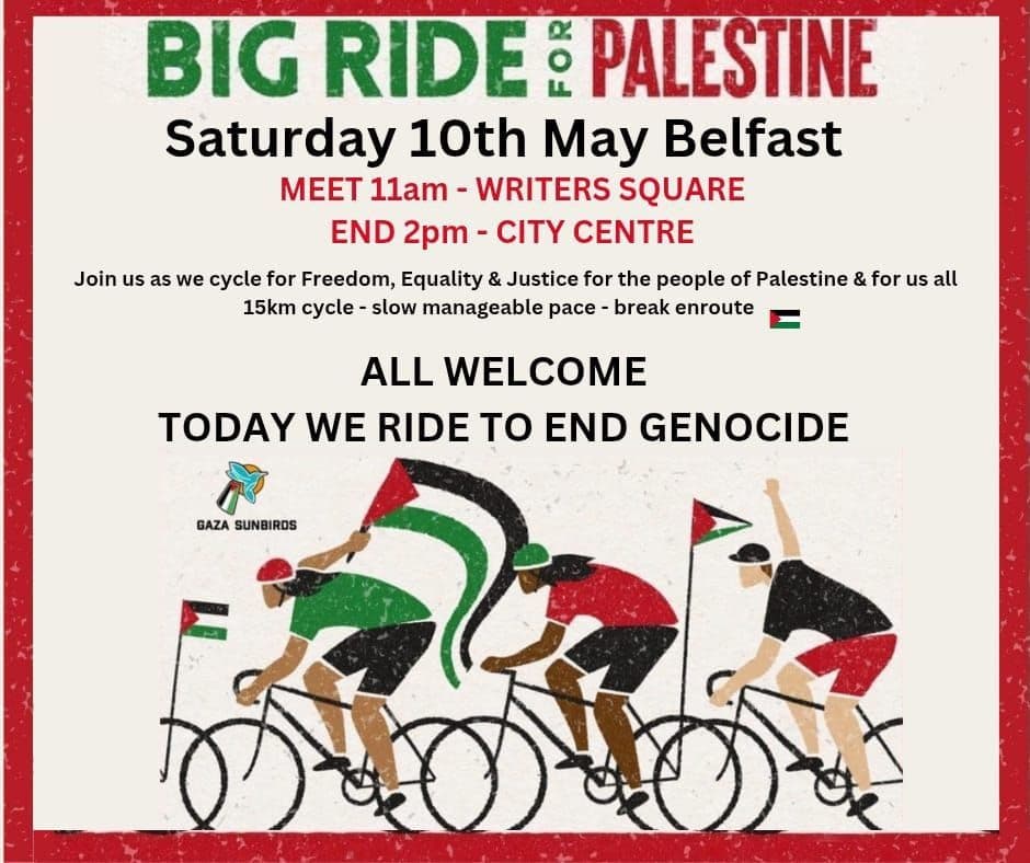 BIG RIDE FOR PALESTINE