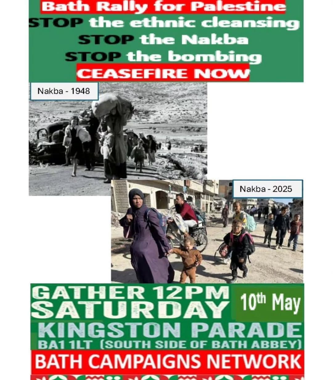Bath Rally for Palestine