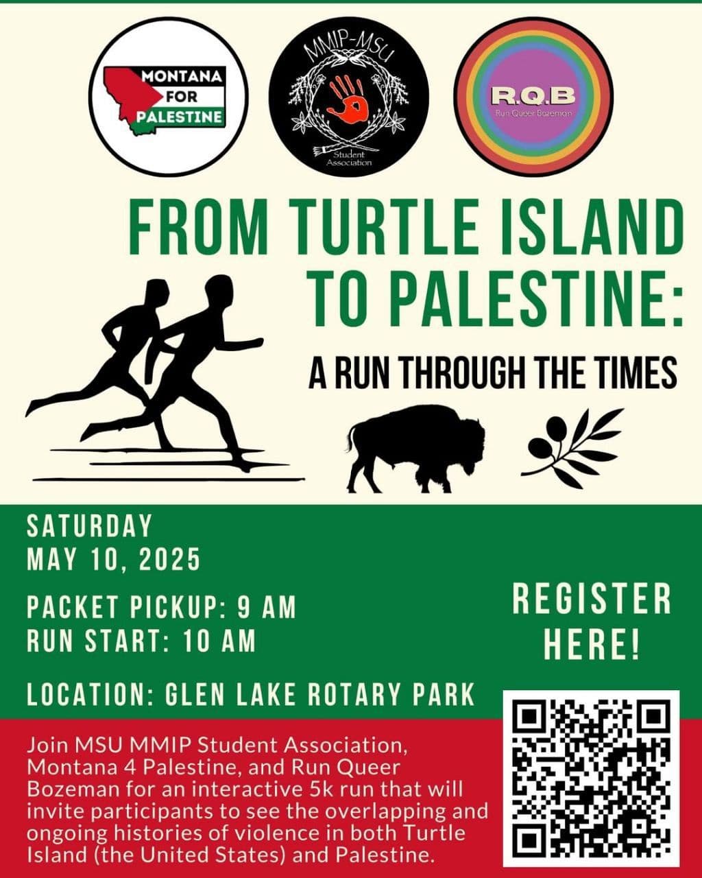 FROM TURTLE ISLAND TO PALESTINE: A RUN THROUGH THE TIMES