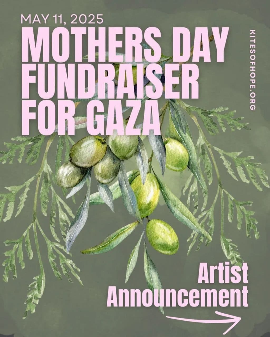 MOTHERS DAY FUNDRAISER FOR GAZA