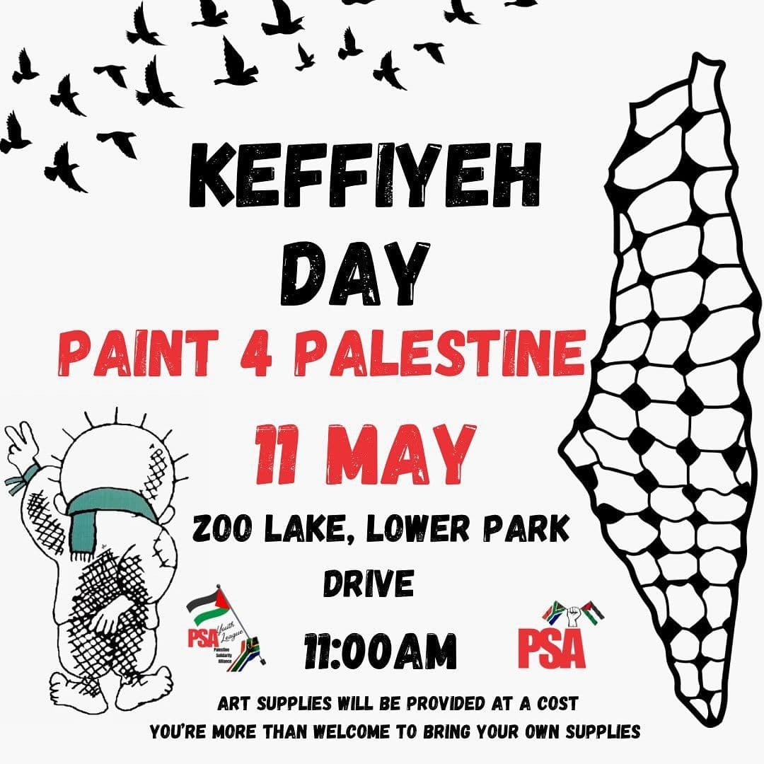 KEFFIYEH DAY PAINT 4 PALESTINE